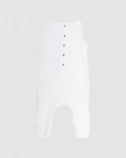 Best Sale 💯 Chuchka Crinkle Onesie White 🔥