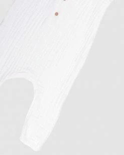 Best Sale 💯 Chuchka Crinkle Onesie White 🔥 -Baby Online store http3A2F2Fstatic.theiconic.com .au2Fp2Fchuchka 9242 2468431 3