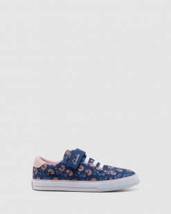 Cheap 👏 Clarks Leah Navy/Musk Ladybug 🌟