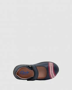 Brand new ⭐ Clarks Merry Navy/Pink 🤩 -Baby Online store http3A2F2Fstatic.theiconic.com .au2Fp2Fclarks 9658 9025321 4