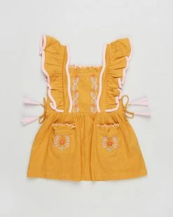 Cheapest ✔️ Coco & Ginger Mermaid 👗 Dress - Babies - The ICONIC Exclusive Persimmon 💯