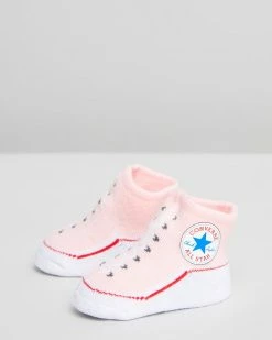 Cheap 👍 Converse 2-Pack Chuck Booties - Babies A8J Pink & Grey 🌟 -Baby Online store http3A2F2Fstatic.theiconic.com .au2Fp2Fconverse 3950 500519 3