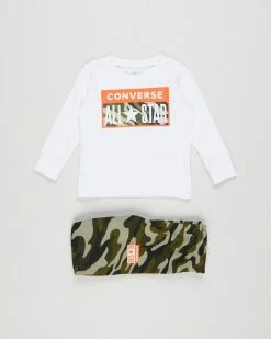 Flash Sale 🧨 Converse Camo LS Jogger Set - Babies Field Surplus 👍