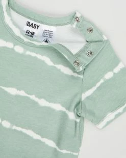 Discount ✨ Cotton On Baby 2-Pack Short Sleeve Romper - Babies Petty Blue & Smashed Avo Linear Tie Dye 🔥 -Baby Online store http3A2F2Fstatic.theiconic.com .au2Fp2Fcotton on baby 0022 3599631 4