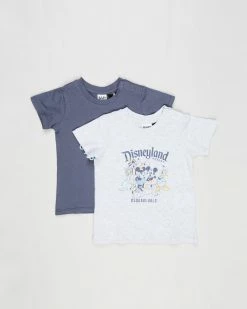 Top 10 ✨ Cotton On Baby 2-Pack Jamie Short Sleeve Tee - Babies Disneyland Happiest Place & Squad Goals 👍