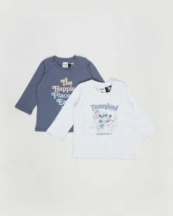 Top 10 ❤️ Cotton On Baby 2-Pack Jamie Long Sleeve Tee - Babies Disney Happiest Place & Squad Goals 🔔