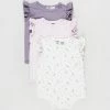 Wholesale 🔔 Cotton On Baby Sleeveless Ruffle Bubbysuits 3-Pack - Babies Dusk Purple, Betty Spot & Rachael Floral ✨