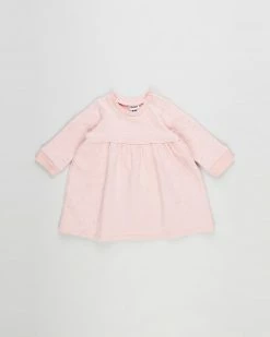 Coupon 🔔 Cotton On Baby Tina Fleece 👗 Dress - Babies Zephyr & Noir Grape 🥰