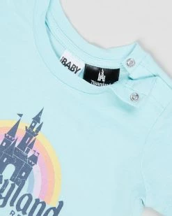 Buy ⌛ Cotton On Baby 2-Pack Jamie Short Sleeve Tee - Babies Disneyland Rainbow Castle & Mickey Resort 😀 -Baby Online store http3A2F2Fstatic.theiconic.com .au2Fp2Fcotton on baby 0337 5999821 4