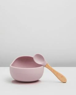 Cheap ⌛ Cotton On Baby Silicon Bowl And Spoon Zephyr 🎁