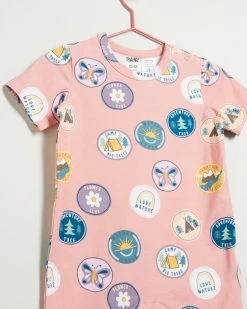 Hot Sale 🎁 Cotton On Baby The Short Sleeve Romper - Babies Earth Clay & Vintage Patches ❤️ -Baby Online store http3A2F2Fstatic.theiconic.com .au2Fp2Fcotton on baby 0511 4845941 3