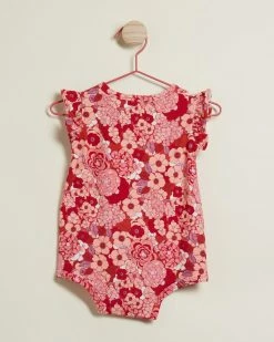 Deals ✔️ Cotton On Baby Sleeveless Ruffle Bubbysuit & Tie Headband Bundle - Babies Vanilla & Lucky Red New York Floral ⌛ -Baby Online store http3A2F2Fstatic.theiconic.com .au2Fp2Fcotton on baby 0536 8055941 3