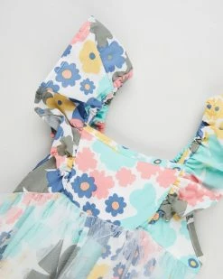 Flash Sale 💯 Cotton On Baby Sage & Clare Evelyn Tulle 👗 Dress - Babies LCN Sag Floral & Vanilla 🥰 -Baby Online store http3A2F2Fstatic.theiconic.com .au2Fp2Fcotton on baby 0556 4938441 3