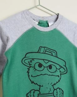 Hot Sale 🎁 Cotton On Baby Taylor Sweater & Bailey Trackpants Bundle - Babies License Sesame Street Guacamole & Cloud Marle Oscar The Grouch ⭐ -Baby Online store http3A2F2Fstatic.theiconic.com .au2Fp2Fcotton on baby 0585 1744151 4