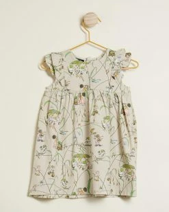 Wholesale ✨ Cotton On Baby Megan Sleeveless Ruffle 👗 Dress Licensed - Babies May Rainy Day & Grassy Gumnuts ❤️