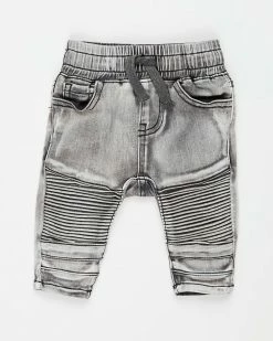 Deals 💯 Cotton On Baby Jay Moto 👖 Jeans - Babies Black Wash ✔️