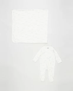 Cheapest ❤️ Cotton On Baby Romper Blanket And Beanie Bundle - Babies Milk Hedgehog 😍