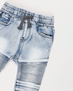 Buy ✨ Cotton On Baby Jay Moto 👖 Jeans - Babies Light Blue Denim Wash ❤️ -Baby Online store http3A2F2Fstatic.theiconic.com .au2Fp2Fcotton on baby 2787 4076311 3