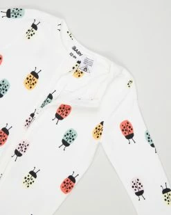 Best Pirce 🥰 Cotton On Baby The Long Sleeve Zip Romper - Babies Vanilla & Multi Lily Ladybug ⌛ -Baby Online store http3A2F2Fstatic.theiconic.com .au2Fp2Fcotton on baby 3239 4480341 3