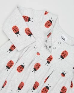 Wholesale 🔥 Cotton On Baby Molly Long Sleeve 👗 Dress - Babies Cloud Marle & Red Orange Lily Ladybug 🔥 -Baby Online store http3A2F2Fstatic.theiconic.com .au2Fp2Fcotton on baby 3278 4280341 3