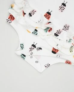 Promo 🛒 Cotton On Baby Alice Ruffle Bubbysuit - Babies Vanilla & Lily Ladybug ✨ -Baby Online store http3A2F2Fstatic.theiconic.com .au2Fp2Fcotton on baby 3290 2180341 3