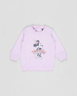 Top 10 🥰 Cotton On Baby Disney License Bobbi Sweater - Babies License Disney Pale Violet & Disneyland Vintage Minnie ✨