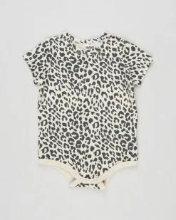 Best deal 🎁 Cotton On Baby The Short Sleeve Bubbysuit - Babies Caramel Marle & 🌞 Summer Ocelot ⭐