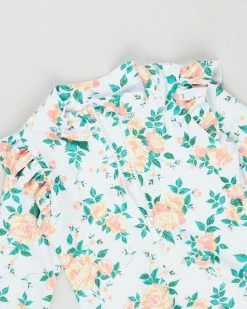 Flash Sale 🎉 Cotton On Baby Nicky Long Sleeve Ruffle 🩱 Swimsuit - Babies Vanilla & Melon Pop Whitby Floral ❤️ -Baby Online store http3A2F2Fstatic.theiconic.com .au2Fp2Fcotton on baby 3830 4699631 3