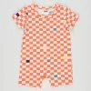 Best reviews of 😉 Cotton On Baby The Short Sleeve Romper - Babies Xmas Joy Gingham & Red Orange ✨