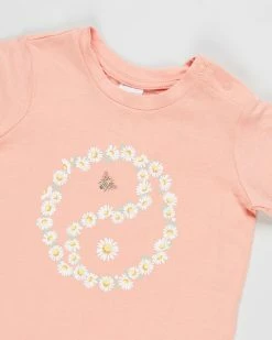 Best Sale 💯 Cotton On Baby 2-Pack Jamie Short Sleeve Tee - Babies Daisy Yin Yang & Save The Bees 🔥 -Baby Online store http3A2F2Fstatic.theiconic.com .au2Fp2Fcotton on baby 4003 7959521 3
