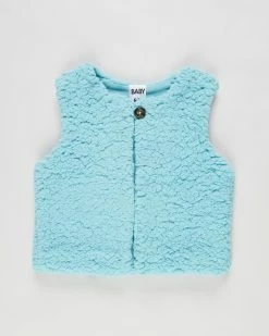 Budget ❤️ Cotton On Baby Alex Vest - Babies Blue Ice 🔥