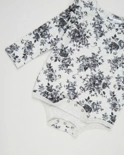 Promo ❤️ Cotton On Baby The Long Sleeve Ruffle Bubbysuit - Babies Cloud Marle, Rabbit Grey & Whitby Floral 🌟 -Baby Online store http3A2F2Fstatic.theiconic.com .au2Fp2Fcotton on baby 4371 9296731 3