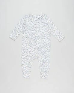 Flash Sale 🌟 Cotton On Baby The Long Sleeve Footless Zip Romper - Babies Vanilla, Cali Pink & Somerset Floral 🔥