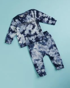Deals 😀 Cotton On Baby Bobbi Licenced Sweater & Peta Track Pants Set - Babies LCN Mt Indigo & Notorious Tie Dye 💯