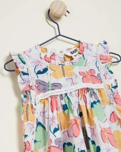 Outlet 🧨 Cotton On Baby Tess Flutter Sleeve 👗 Dress - Babies Vanilla & Papaya Beatrice Butterfly 👍 -Baby Online store http3A2F2Fstatic.theiconic.com .au2Fp2Fcotton on baby 6041 4732241 3