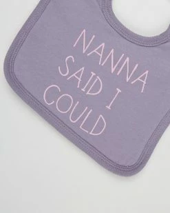 Budget ❤️ Cotton On Baby Square Bibs 2-Pack - Babies Why Wouldn't Ya & Nana Said I Could ⌛ -Baby Online store http3A2F2Fstatic.theiconic.com .au2Fp2Fcotton on baby 6199 2968931 3