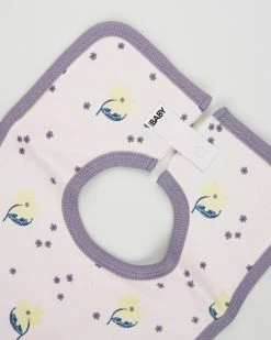 Flash Sale 😀 Cotton On Baby Square Bibs 2-Pack - Babies Daisy Yellow Eugenie Floral & Papaya Butterfly 🌟 -Baby Online store http3A2F2Fstatic.theiconic.com .au2Fp2Fcotton on baby 6246 1968931 4