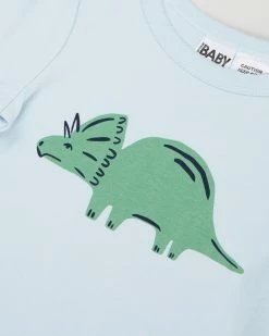 Discount 🌟 Cotton On Baby Short Sleeve Bubbysuit - 2-Pack - Babies Daisy Yellow Dino Dance & Frosty Blue Tri Dino 🥰 -Baby Online store http3A2F2Fstatic.theiconic.com .au2Fp2Fcotton on baby 6265 8868931 4