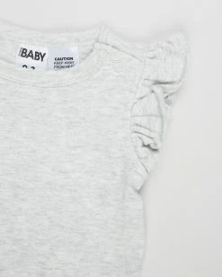 Best deal 🌟 Cotton On Baby Bubbysuit, Flare Pants and Bib Set - Babies Cloud Marle & Vanilla Taupy Butterfly 🔥 -Baby Online store http3A2F2Fstatic.theiconic.com .au2Fp2Fcotton on baby 6311 0568931 3