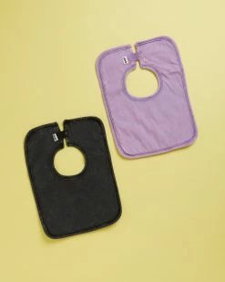 Buy 🛒 Cotton On Baby Square Bibs 2-Pack - Babies Grapesoda & Phantom Wash 😍