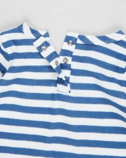 Cheap ⌛ Cotton On Baby Lenny Long Sleeve Top - 2-Pack - Babies Hannah Stripe Petty Blue & Black 👍 -Baby Online store http3A2F2Fstatic.theiconic.com .au2Fp2Fcotton on baby 6402 9012331 4