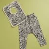 Buy 🎁 Cotton On Baby Bundle Leggings And Square Bib - Babies Caramel Marle ☀️ Summer Ocelot 🎉