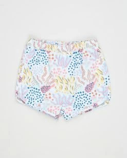 Best Sale 👏 Cotton On Baby Sage Clare Steve Swim Shorts - Babies LCN Sag Desert Floral & Frosty Blue 😀