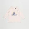 Outlet 🌟 Cotton On Baby Jamie Long Sleeve Tee - Babies Licensed Disney Peach Whip & Rainbow Castle 🎁