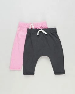 Buy 🛒 Cotton On Baby 2-Pack Anders Leggings - Babies Cali Pink & Rabbit Grey Wash 💯