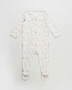 Outlet ⌛ Cotton On Baby 3-Pack Long Sleeve Zip Romper - Babies Maude Floral, Vanilla & Crystal Pink Stripe 🎁 -Baby Online store http3A2F2Fstatic.theiconic.com .au2Fp2Fcotton on baby 8857 1949031 3