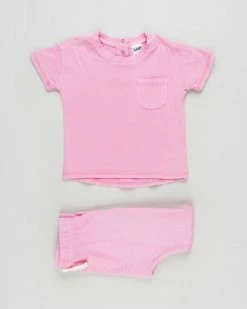 Promo 🌟 Cotton On Baby Alfie Tee & Anders Leggings Set - Babies Cali Pink Wash 🧨