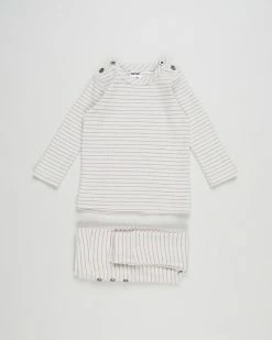 Cheap 💯 Cotton On Baby 2-Piece David Top & Patrick Pant Set - Babies Rainy Day & Dusk Purple 🛒