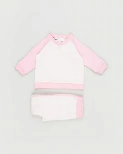 Cheap 👏 Cotton On Baby Tate Sweater & Sully Trackpant Set - Babies Cali Pink & Crystal Pink 👍