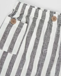 Best Sale 🌟 Cotton On Kids Carl Button Shorts - Babies Phantom & Vanilla Robbo Stripe 😍 -Baby Online store http3A2F2Fstatic.theiconic.com .au2Fp2Fcotton on kids 2750 6148441 3